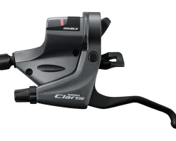 Shimano Brakes|Shifters|Claris ST-RS200 Flat Bar Road Shift/Brake Levers (Grey) (Left) (2x)