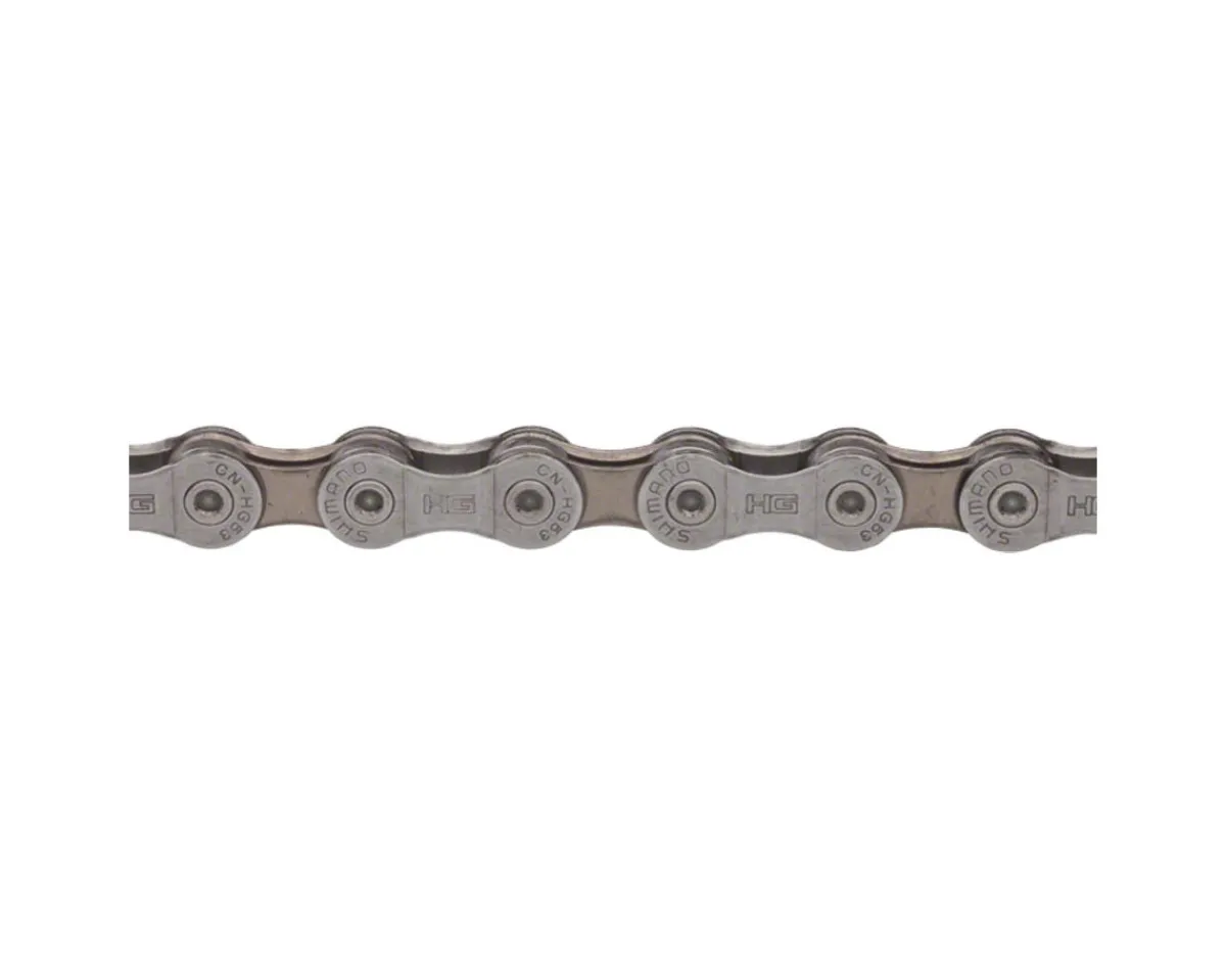 Shimano Chains & Accessories|Holiday Shopping|CN-HG53 Deore/Tiagra Chain (Grey) (9 Speed) (116 Links)
