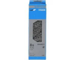 Shimano E-Bike Parts|Chains & Accessories|CN-HG71 E-Bike Chain (Silver) (6-8 Speed) (116 Links)