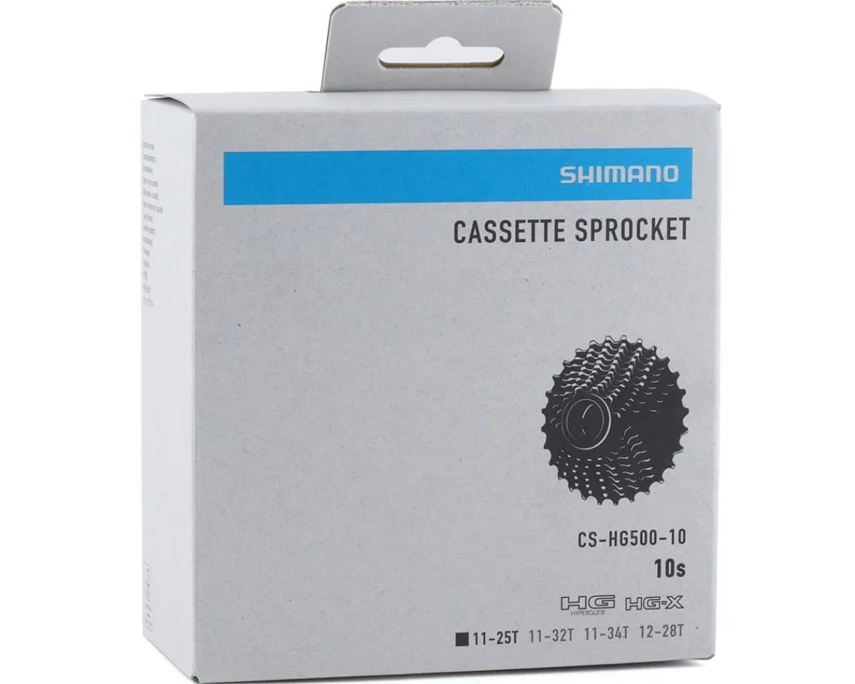 Shimano Holiday Shopping|Cassettes|CS-HG500 Cassette (Silver) (10 Speed) ( HG) (11-25T)