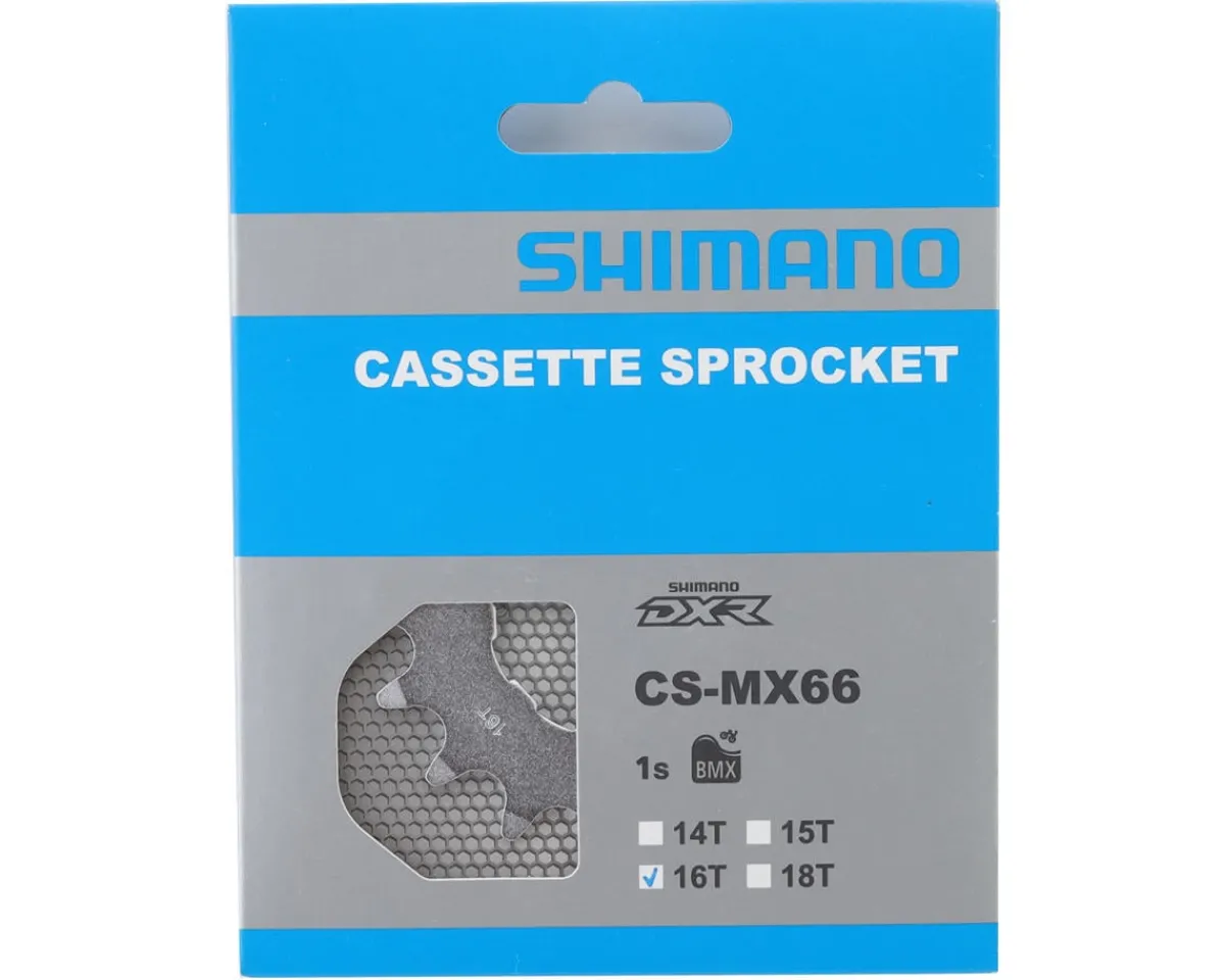 Shimano Cassettes|CS-MX66 Single Speed Cassette Cog (Silver) (3/32") (16T)
