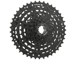 Shimano Cassettes|CUES CS-LG300-9 LinkGlide Cassette (Black) (9 Speed) ( HG) (11-41T)