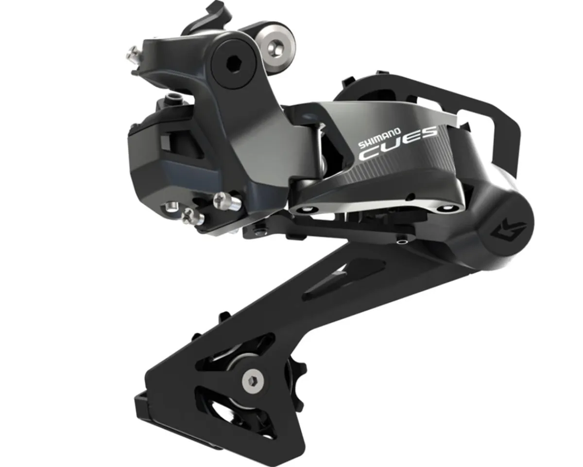 Shimano Derailleurs & Parts|CUES Di2 RD-U6050 Rear Derailleur (Black) (1 x 10 Speed) (Medium Cage) (GS) (Electronic) (Shadow)