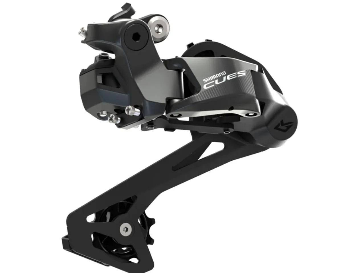 Shimano Derailleurs & Parts|CUES Di2 RD-U6070 Rear Derailleur (Black) (1 x 11 Speed) (Medium Cage) (GS) (Electronic) (Shadow)