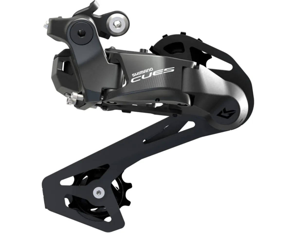 Shimano Derailleurs & Parts|CUES Di2 RD-U6070 Rear Derailleur (Black) (1 x 11 Speed) (Medium Cage) (GS) (Electronic) (Shadow)