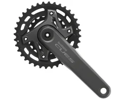 Shimano Cranksets & Parts|CUES FC-U6000-2B Crankset (Black) (2 x 9/10/11 Speed) (175mm) (36/22T) (Hollowtech II) (Boost Chainline)