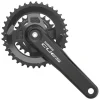 Shimano Cranksets & Parts|Holiday Shopping|CUES FC-U4000-2 Crankset w/Chainrings (Black) (2 x 9/10/11) (170mm) (36/22T) (Square Taper)