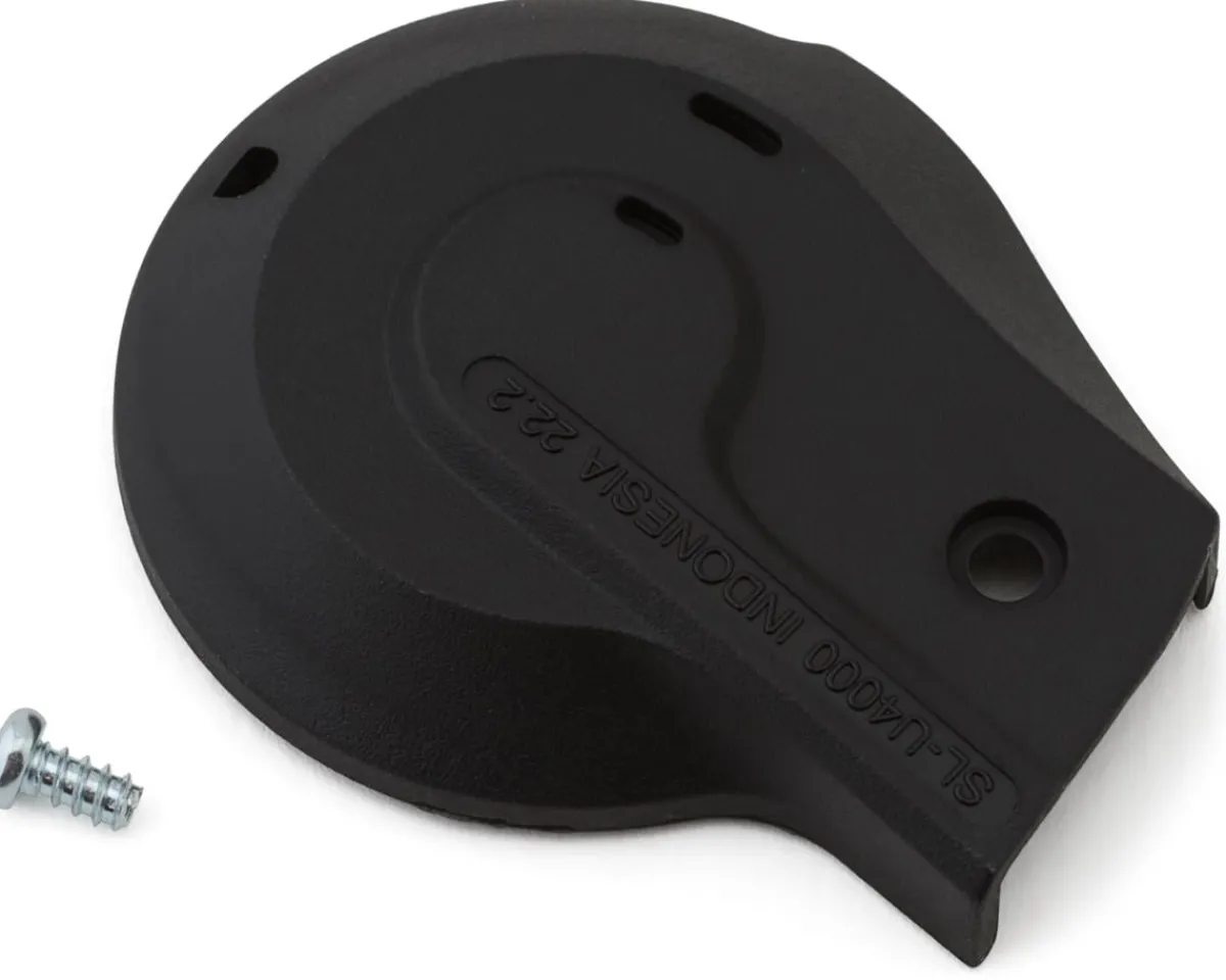 Shimano Shifters|Replacement Parts|CUES SL-U4000-L Left Main Lever Cover (Black) (w/Mounting Screw)