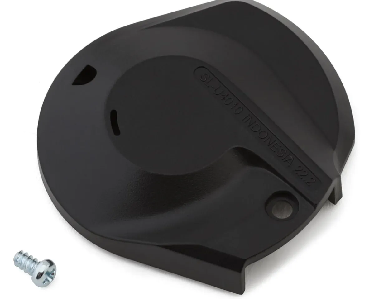 Shimano Shifters|Replacement Parts|CUES SL-U4010-9R Right Main Lever Cover (Black) (For 9-Speed) (w/Mounting Screw)