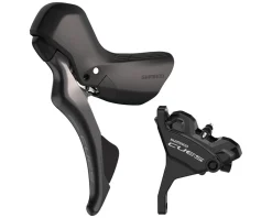 Shimano Brakes|Shifters|CUES ST-U6030 Hydraulic Disc Brake/Shift Lever Kit (Black) (Left) (Flat Mount) (2x) (Caliper Included)