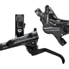 Shimano Brakes|Holiday Shopping|Deore BL-M6100/BR-M6120 4-Piston Hydraulic Disc Brake Set (Grey) (Left) (Post Mount) (Caliper Included) (Resin Pad)