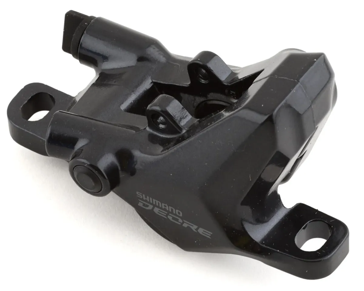 Shimano Brakes|Holiday Shopping|Deore BR-M6100 Disc Brake Caliper (Black) (2-Piston) (Hydraulic) (Front or Rear) (Post Mount) (No Adapter)