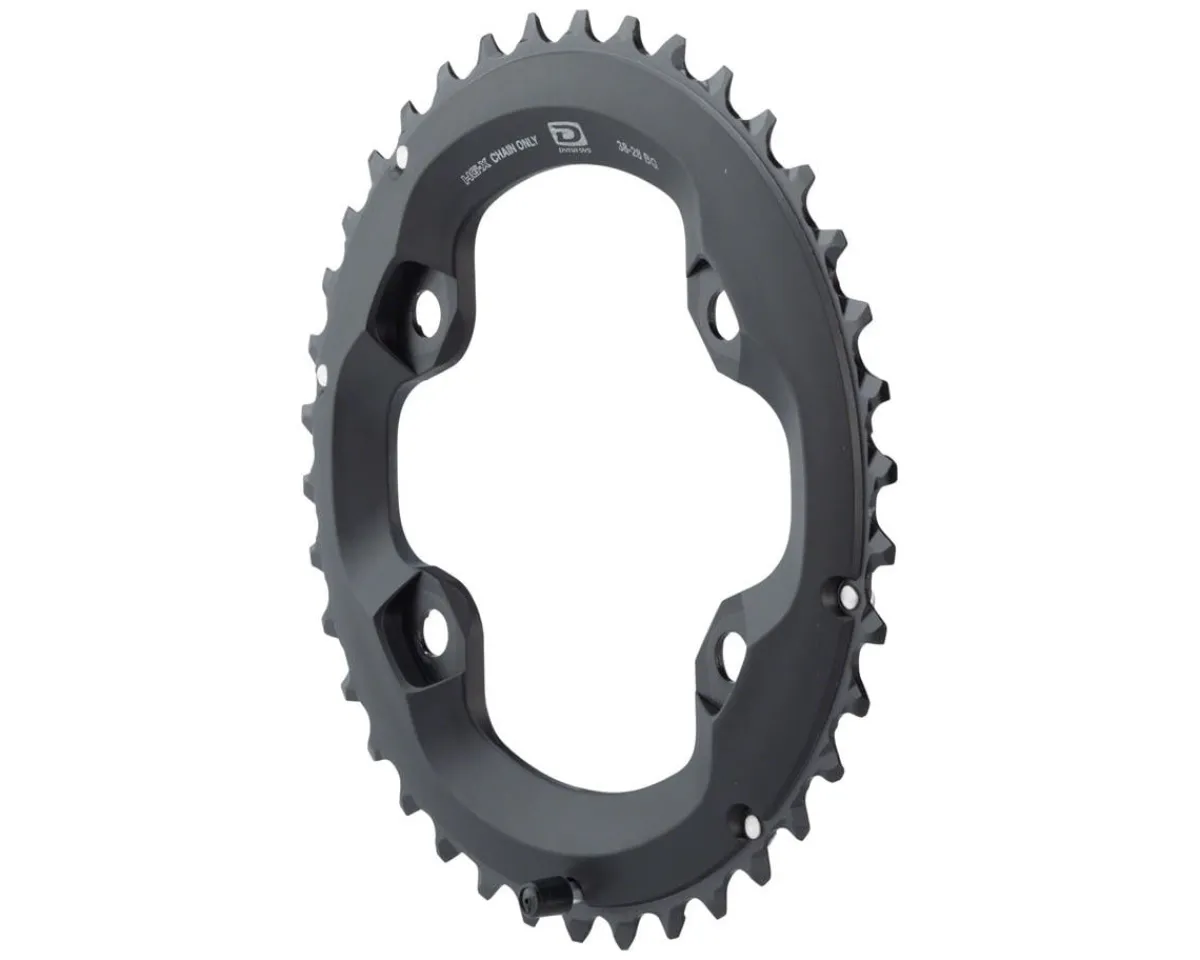 Shimano Chainrings & Accessories|Replacement Parts|Deore FC-M6000 Chainring (Black) (2 x 10 Speed) (Outer) (36T) (96mm BCD) (for 36-26T Set)