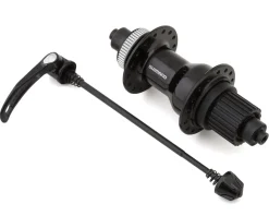 Shimano Wheels & Parts|Deore FH-QC500-MS-B Rear Disc Hub (Black) ( Micro Spline) (Centerlock) (QR x 141mm) (32H)