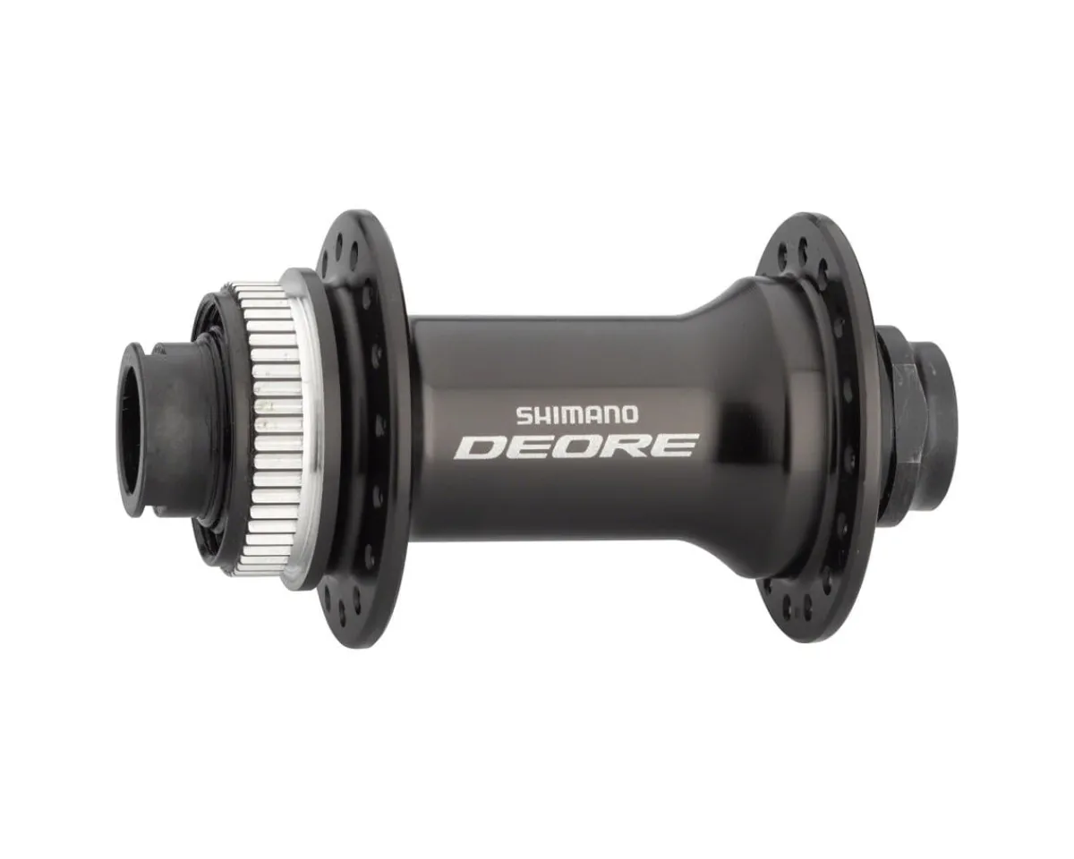 Shimano Wheels & Parts|Deore HB-M6010 Front Hub (Black) (15 x 100mm) (32H) (Centerlock)