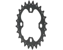 Shimano Chainrings & Accessories|Deore LX T671 Chainring (Black) (3 x 10 Speed) (64/104mm BCD) (Inner) (24T)