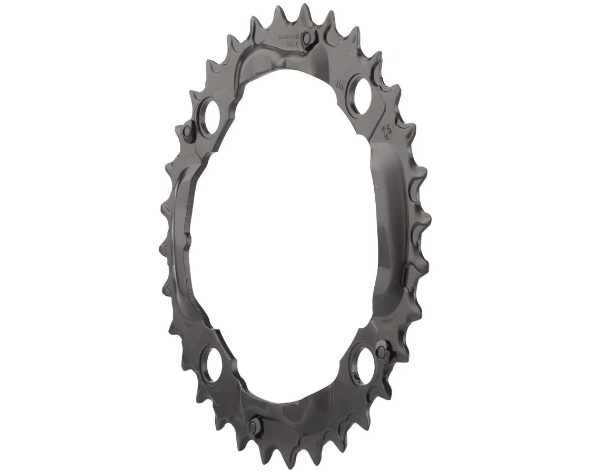 Shimano Chainrings & Accessories|Holiday Shopping|Deore M590 Chainring (Black) (3 x 9 Speed) (104mm BCD) (Middle) (32T)