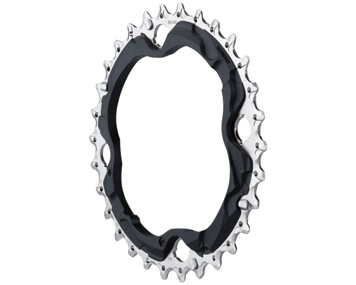 Shimano Chainrings & Accessories|Deore M6000 30T Chainring (10 Speed) (96mm BCD) (for 40-30-22T Set)