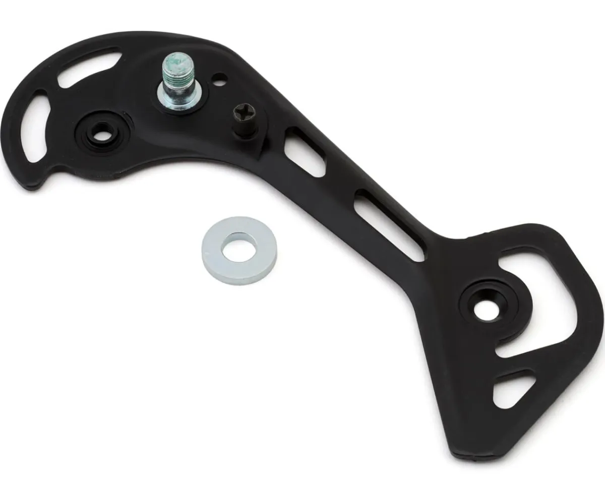 Shimano Replacement Parts|Derailleurs & Parts|Deore RD-M5120 Right Outer Plate Assembly (Black) (SGS-Type)