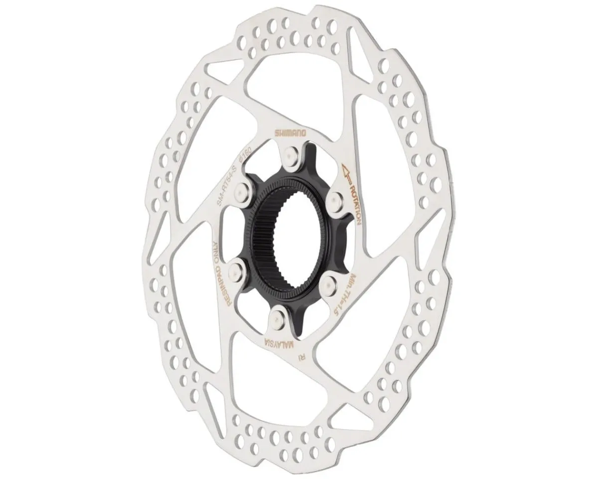 Shimano Brakes|Holiday Shopping|Deore SM-RT54 Disc Brake Rotor (Centerlock) (160mm) (External Spline Type) (For Organic/Resin Pads Only)