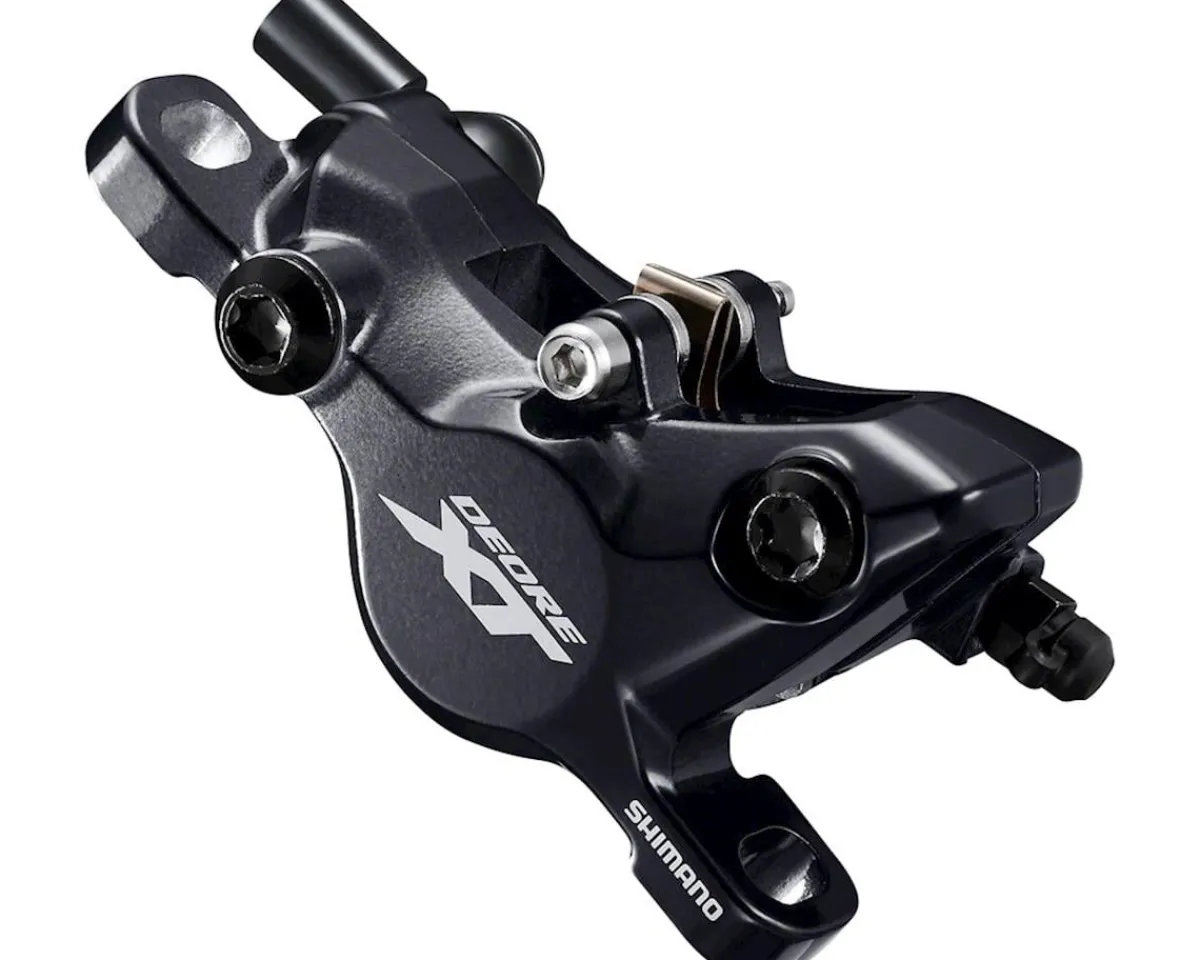 Shimano Brakes|Holiday Shopping|Deore XT BR-M8100 Disc Brake Caliper (Grey) (2-Piston) (Hydraulic) (Front or Rear) (Post Mount)