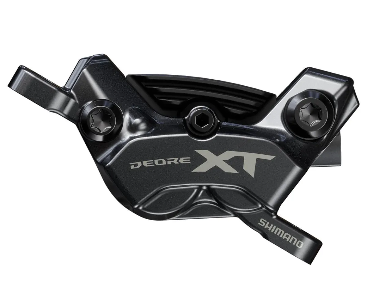 Shimano Brakes|Deore XT BR-M8220 Disc Brake Caliper (Black) (4-Piston) (Front or Rear) (Post Mount)