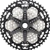Shimano Cassettes|Deore XT/GRX CS-M8100 Cassette (Silver/Black) (12 Speed) (Micro Spline) (10-45T)