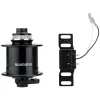Shimano Wheels & Parts|Holiday Shopping|DH-UR705-3D Dynamo Front Disc Hub (Black) (Centerlock) (12 x 100mm) (36H)