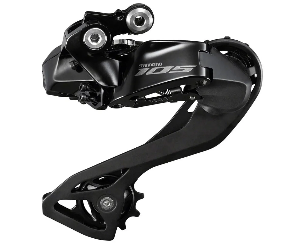 Shimano Electronic Shifting|Holiday Shopping|105 Di2 RD-R7150 Di2 Rear Derailleur (Black) (12 Speed) (Electronic)