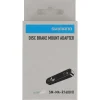 Shimano Brakes|Holiday Shopping|Disc Brake Adapter (Black) (Flat Mount) (160mm Rear)