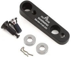 Shimano Brakes|Holiday Shopping|Disc Brake Adapter (Black) (Flat Mount) (160mm Rear)