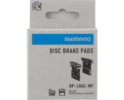 Shimano Replacement Parts|Brakes|Disc Brake Pads (Metal) (w/ Cooling Fins) (L04C-MF) ( Road) (1 Pair)