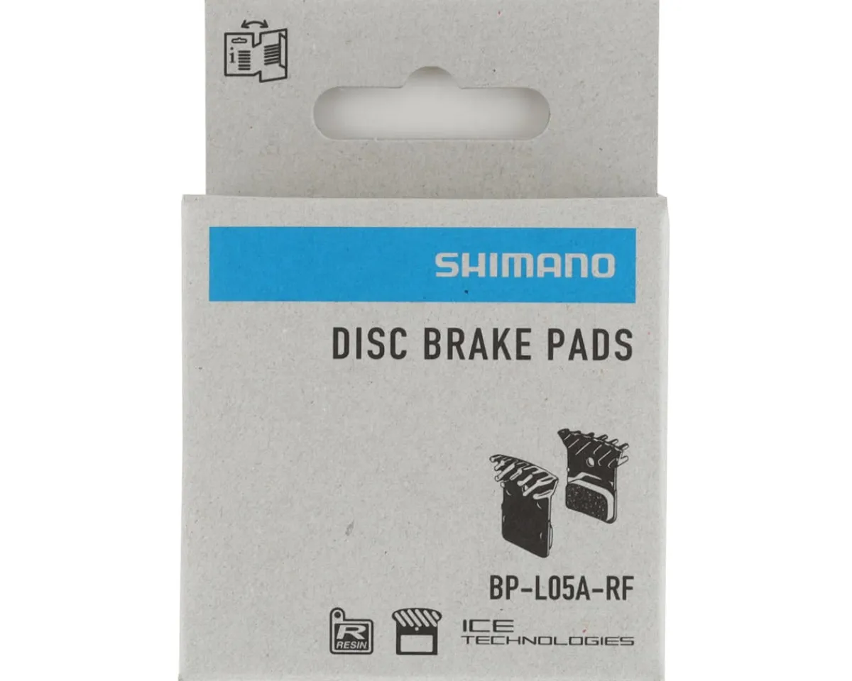 Shimano Brakes|105 Disc Brake Pads (Resin) (w/ Cooling Fins) (BP-L05A-RF)