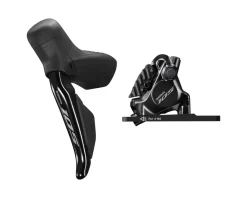 Shimano Brakes|Electronic Shifting|105 Di2 ST-R7170 Hydraulic Disc Brake/Shift Lever Kit (Black) (Flat Mount) (Left) (2x) (Caliper Included) (Electronic) (Wireless)