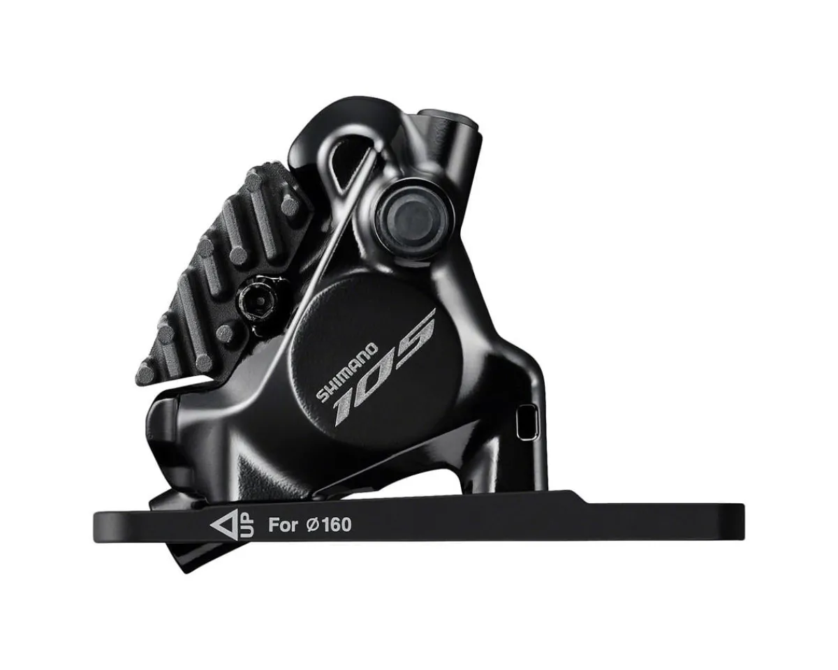 Shimano Brakes|Electronic Shifting|105 Di2 ST-R7170 Hydraulic Disc Brake/Shift Lever Kit (Black) (Flat Mount) (Left) (2x) (Caliper Included) (Electronic) (Wireless)