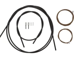 Shimano Replacement Parts|Brakes|Dura-Ace BC-9000 Road Brake Cable Set (Black) (Polymer-Coated) (1.6mm) (1000/2050mm)