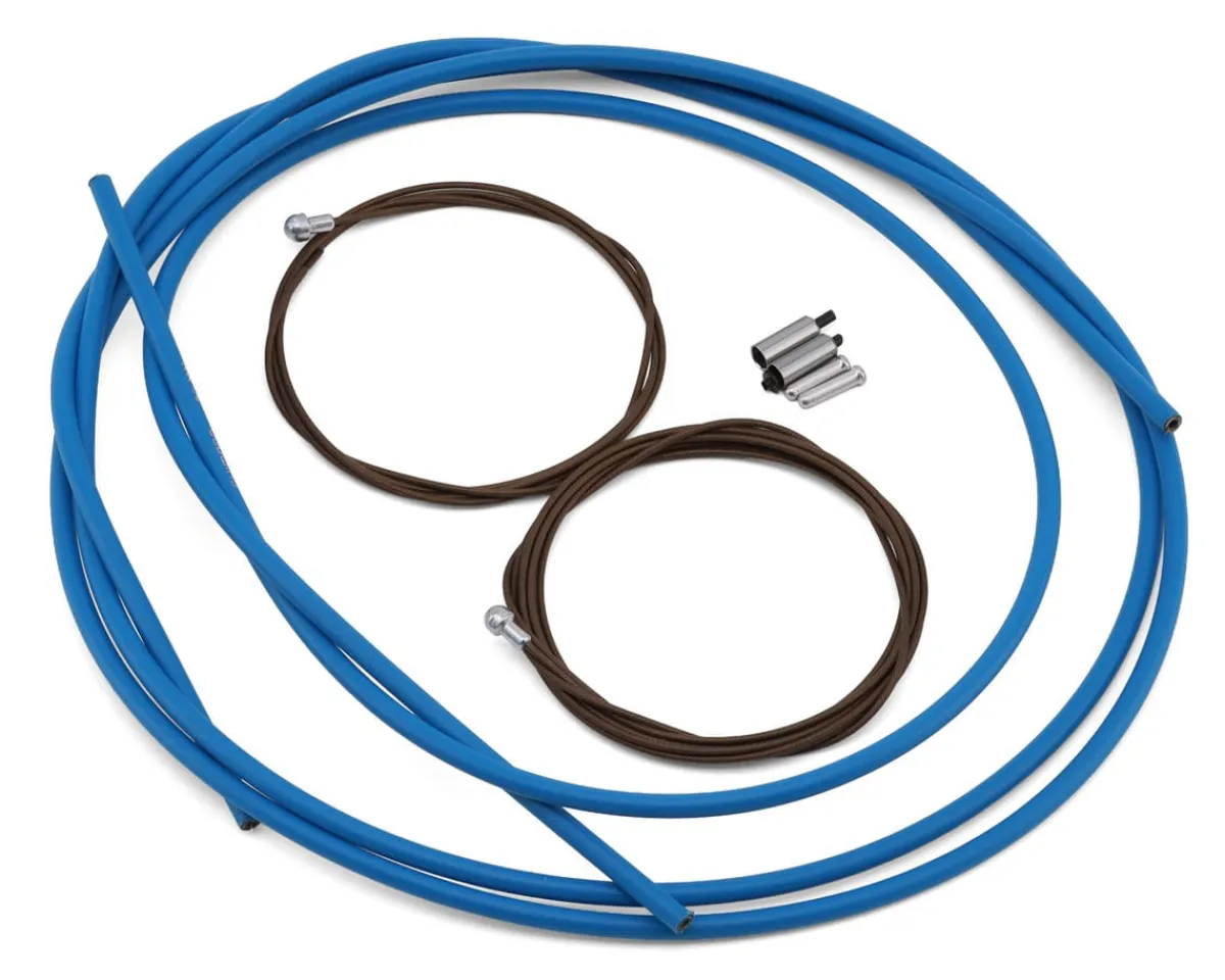 Shimano Replacement Parts|Cables & Housing|Dura-Ace BC-9000 Road Brake Cable Set (Blue) (Polymer-Coated) (1.6mm) (1000/2000mm)