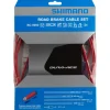 Shimano Brakes|Cables & Housing|Dura-Ace BC-9000 Road Brake Cable Set (Red) (Polymer-Coated) (1.6mm) (1000/2050mm)