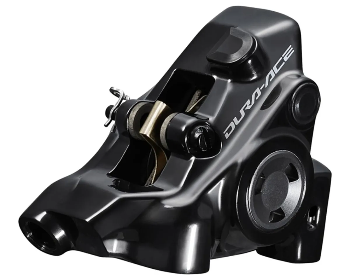 Shimano Brakes|Electronic Shifting|Dura-Ace BR-R9270 Disc Brake Caliper (Black) (Hydraulic) (Front) (Flat Mount)
