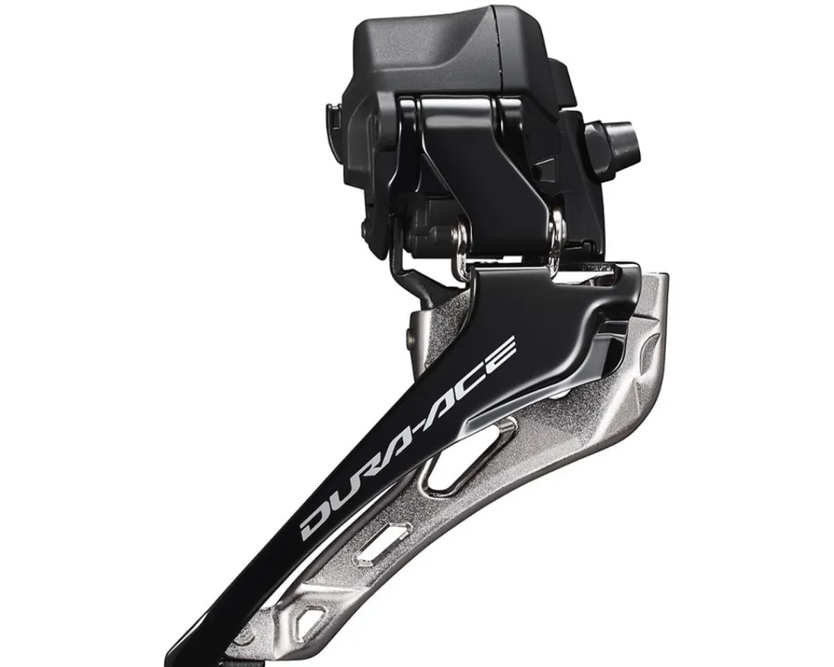 Shimano Electronic Shifting|Holiday Shopping|Dura-Ace Di2 FD-R9250 Front Derailleur (Black) (2 x 12 Speed) (Braze-On) (Down Swing)