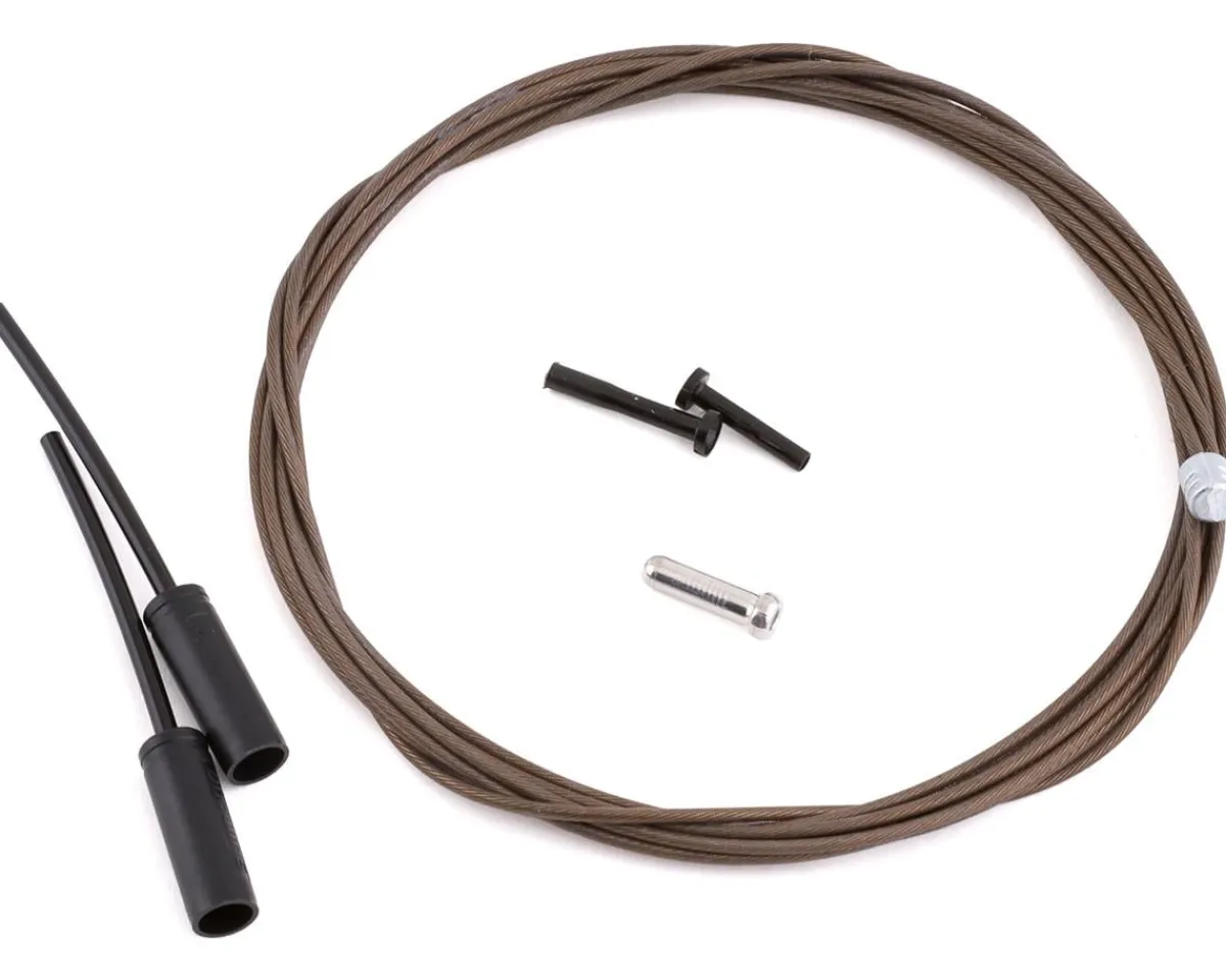 Shimano Cables & Housing|Holiday Shopping|Dura-Ace Polymer-Coated Derailleur Cable (For /SRAM) (Stainless) (1.2mm) (2100mm) (1 Pack)