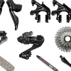 Shimano Electronic Shifting|Groupsets|Dura-Ace R9250 Di2 Rim Brake Groupset (Black) (2 x 12 Speed) (11-30T)