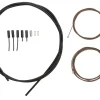Shimano Cables & Housing|Holiday Shopping|Dura Ace Road Shift Cable/Housing Set (Black) (Polymer Coated) (1.2mm) (1800/2100mm)