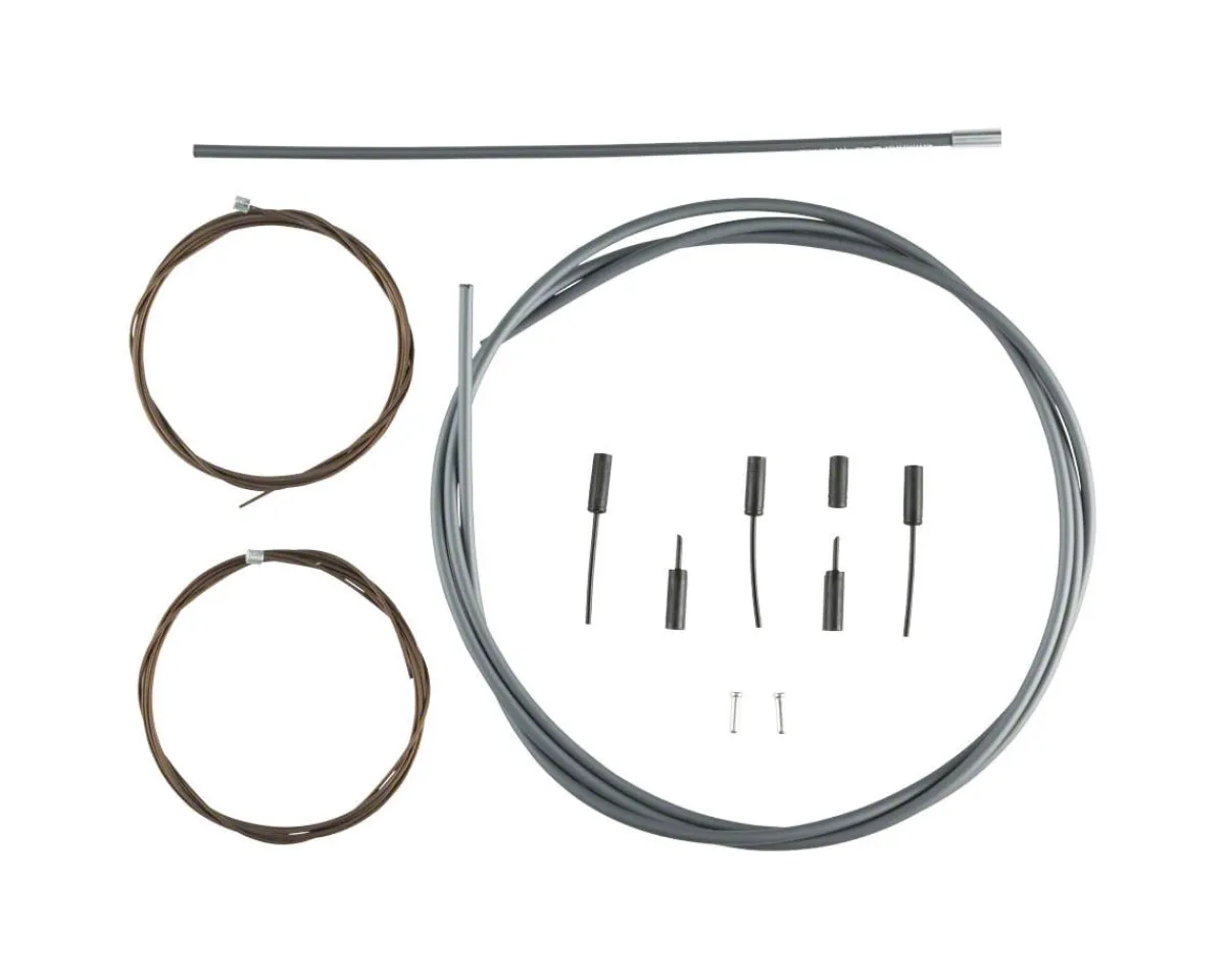 Shimano Cables & Housing|Holiday Shopping|Dura-Ace R9100 SP41 Polymer-Coated Derailleur Cable Set (High-Tech Grey) (1.2mm) (1800/2100mm) (Cables & Housing)
