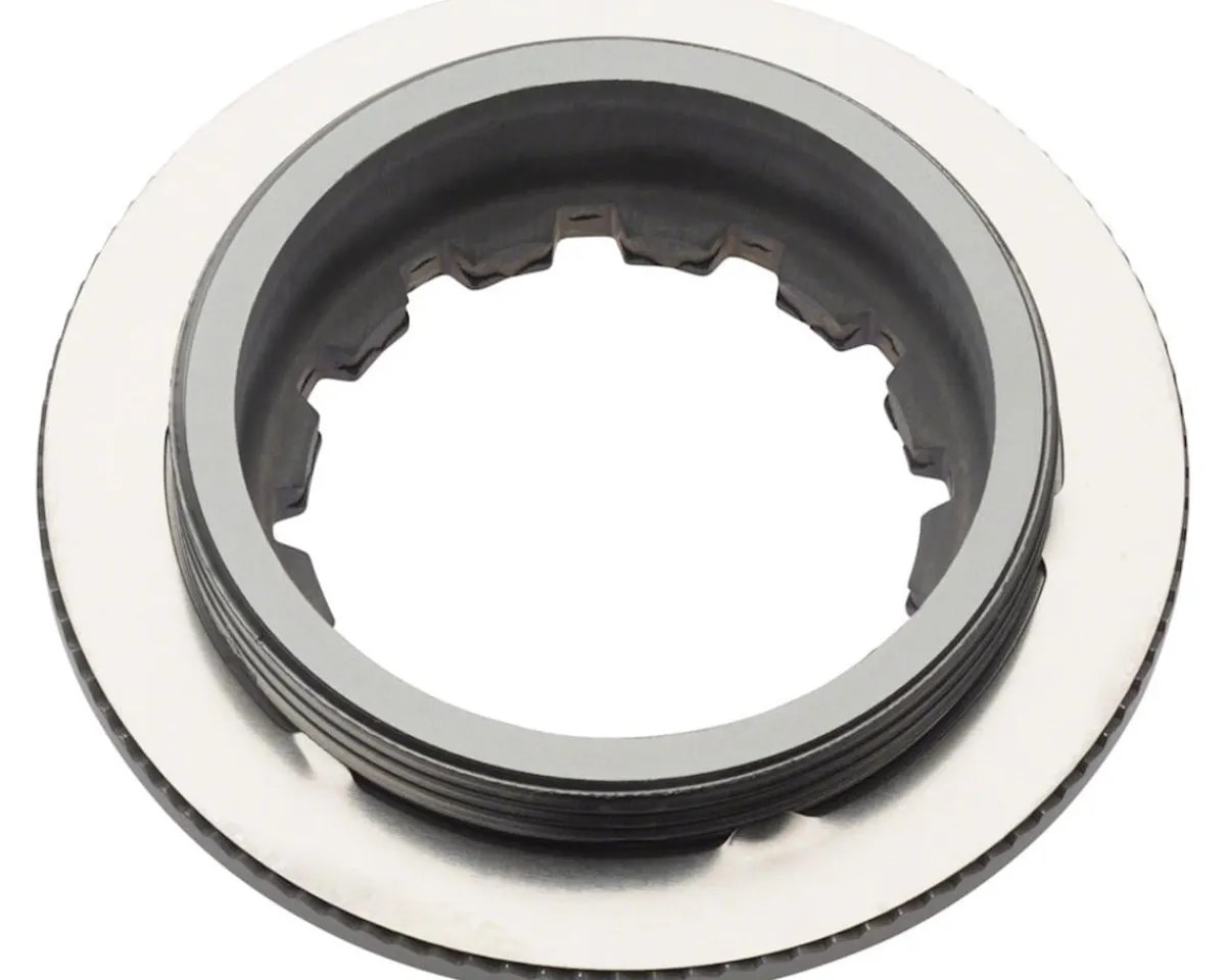 Shimano Brakes|Holiday Shopping|Dura-Ace SM-RT900 Centerlock Rotor Lockring and Washer (Silver) (Internal Spline)
