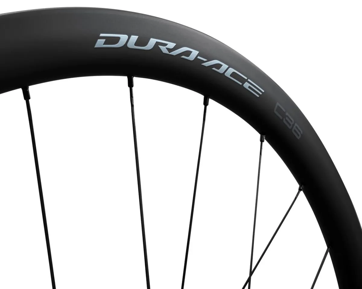 Shimano Wheels & Parts|Dura-Ace WH-R9270-C36-TL Wheels (Black) ( 12 Speed Only) (Wheelset) (700c) (Centerlock) (Tubeless)