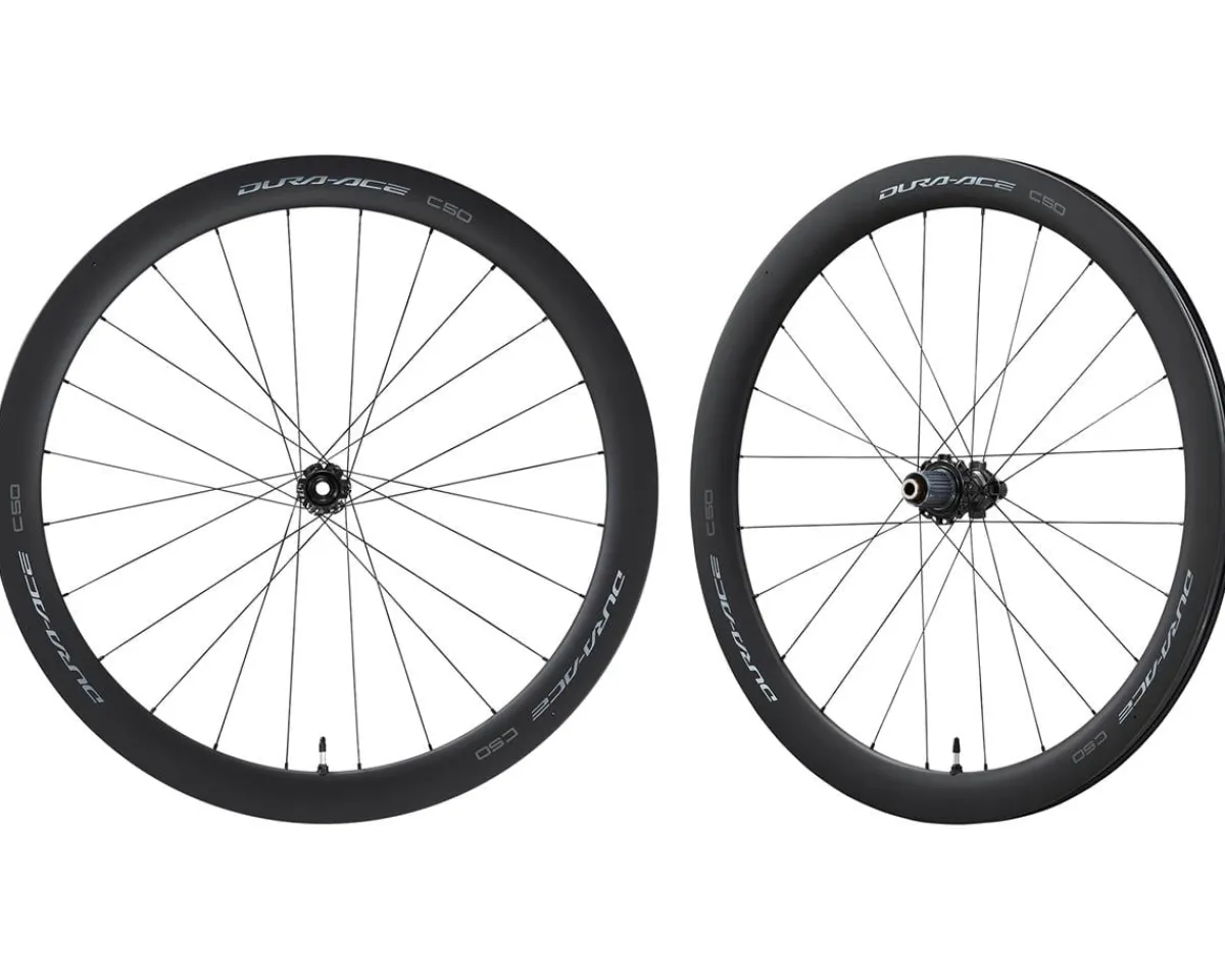 Shimano Wheels & Parts|Dura-Ace WH-R9270-C50-TL Wheels ( 12 Speed Only) (Wheelset) (700c) (Centerlock) (Tubeless)