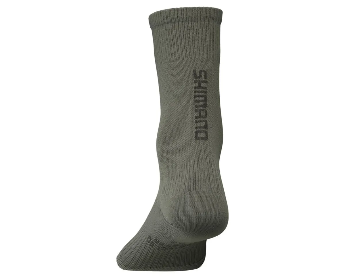 Shimano Clothing Accessories|Shoes, Socks, & Footwear|Evolve Socks (Frost Grey) (M/L)