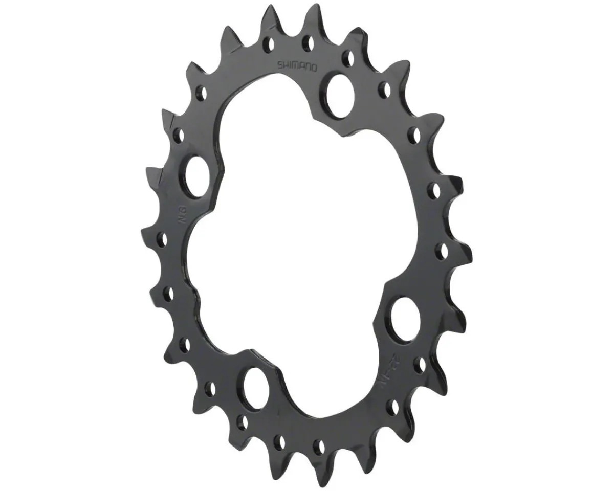 Shimano Chainrings & Accessories|Replacement Parts|FC-M672 Chainrings (Black) (3 x 10 Speed) (Inner) (22T) (94/64mm Asym. BCD)