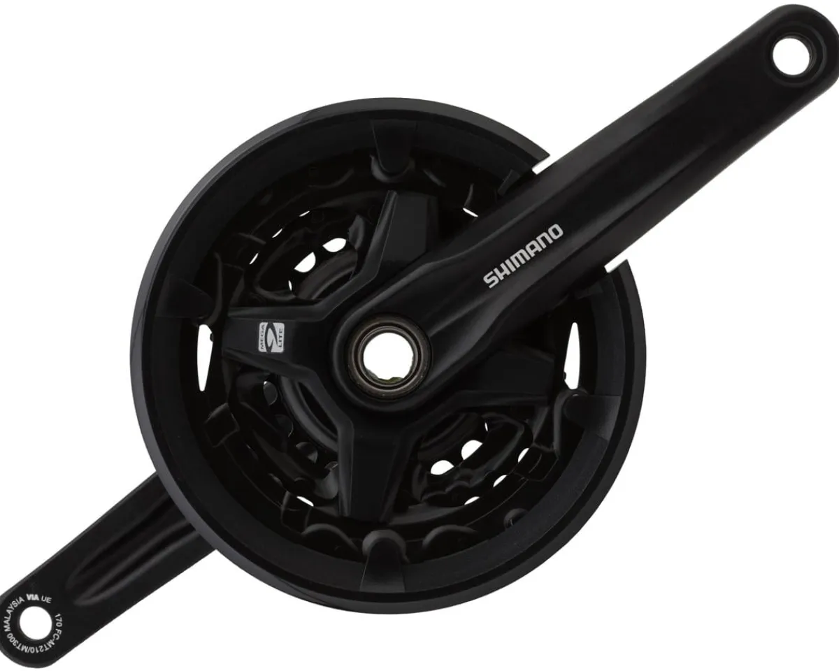 Shimano Cranksets & Parts|Holiday Shopping|FC-MT210-3 Crankset (Black) (3 x 9 Speed) (170mm) (40/30/22T)